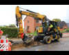 MX18G Front Left Side View Excavating